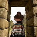 Entrada a la ciudadela de Machu Picchu Inti Punku